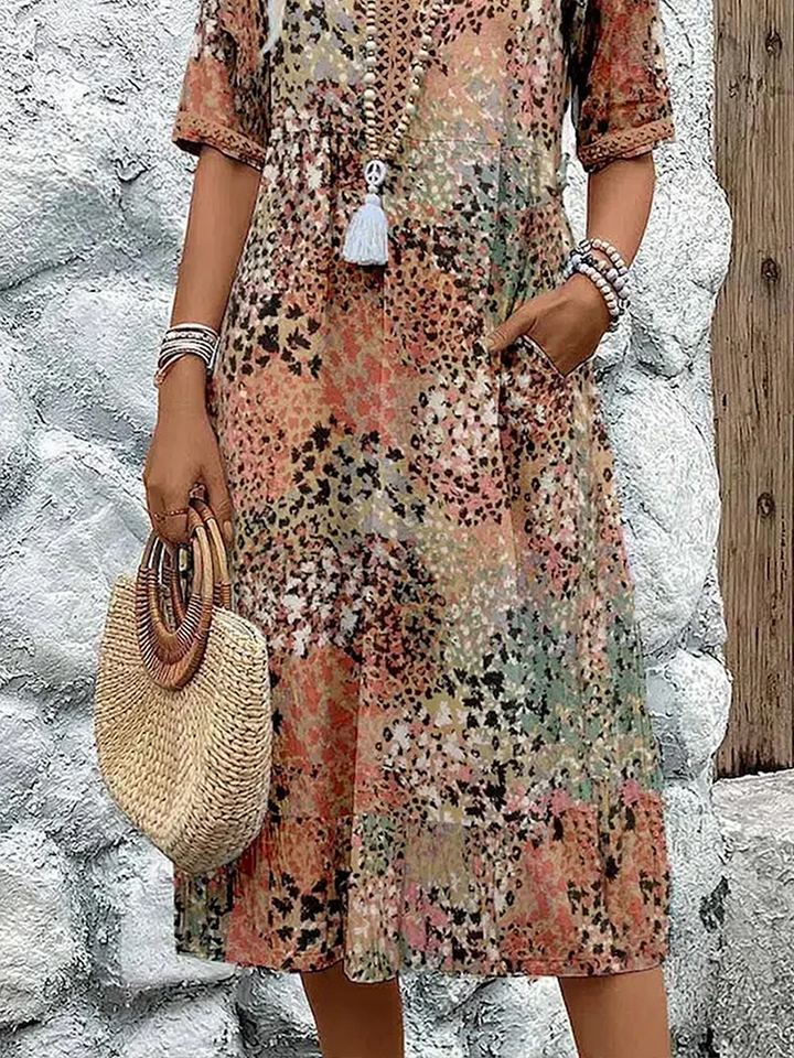 Coraline | Elegant Modern Midi Dress